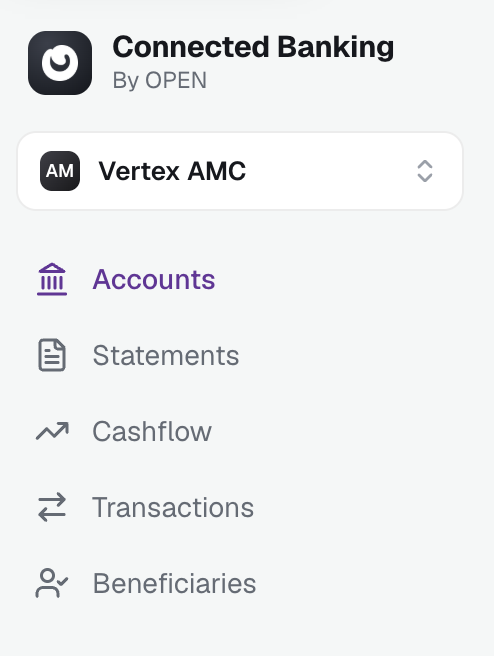 Open sidebar navigation